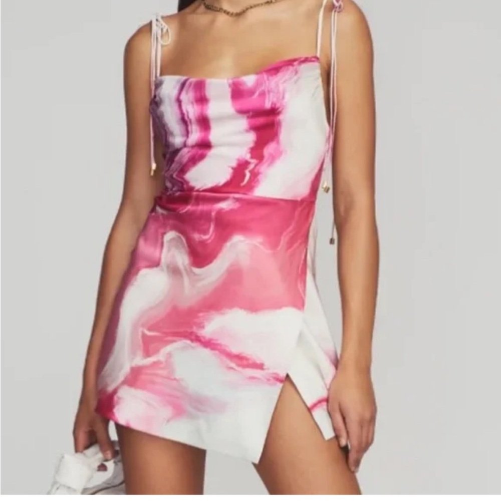 Retrofete pink mini party dress